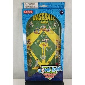 Schylling Home Run Pinball Game Baseball Arcade Retro Handheld Classic 2013 Toy